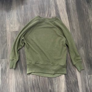 Aerie, size extra small, olive green sweatshirt